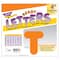 Trend Orange 4" Casual Uppercase Ready Letters®, 6 Pack